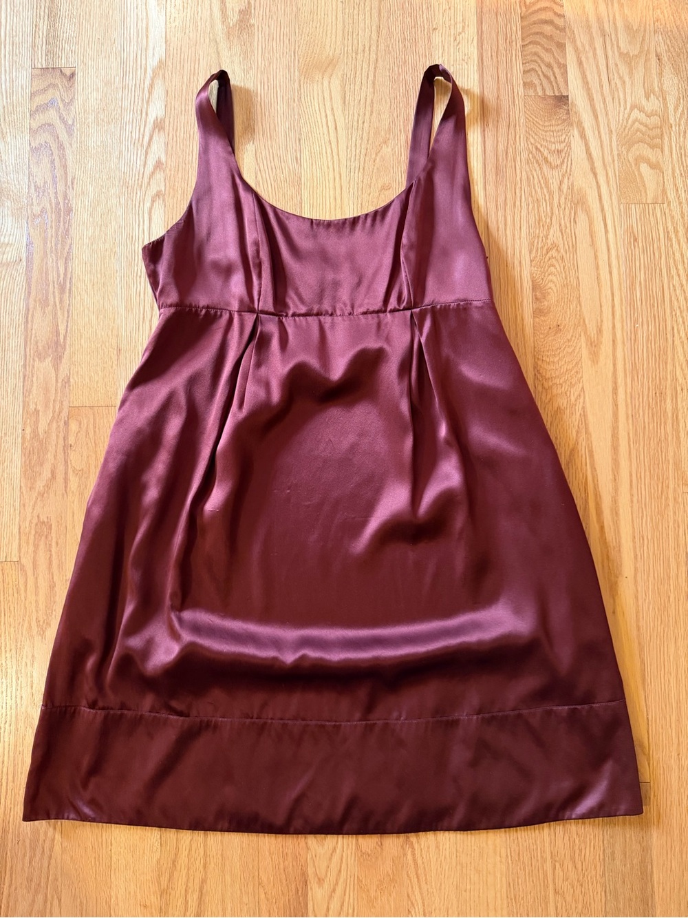 The Limited silk Wine Slip Dress